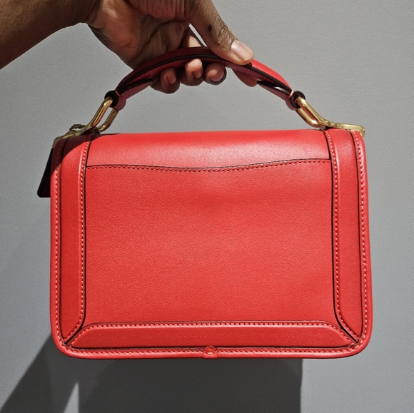 Coach hero bag in sport red - Picture 4 of 6